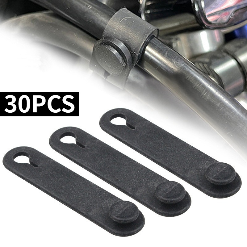 Brake Line Motorcycle - 30/60Pcs Motorcycle Rubber Frame Securing Cable